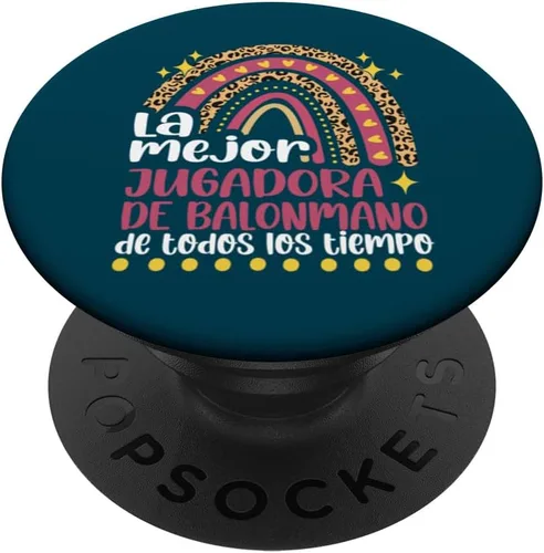 Miniatura 6 de La Mejor Jugadora de Balonmano Divertido Mujer Balonmanista PopSockets MagSafe PopGrip for iPhone