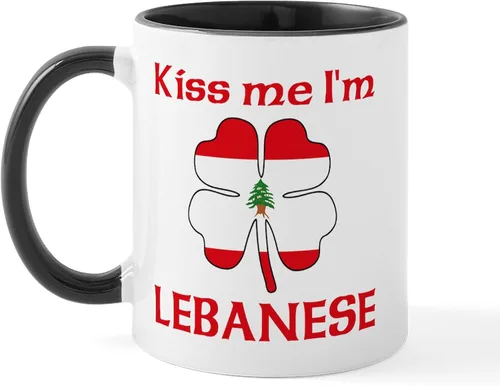 Miniatura 17 de CafePress #1 - Taza de café de cerámica libanesa de 11 oz (11.0 fl oz)