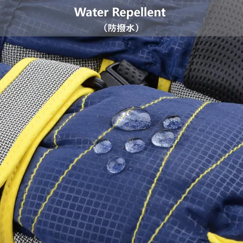 Miniatura 5 de JEELAD Guantes de esquí para niños y niñas, guantes de nieve de invierno, resistentes al viento, guantes de ciclismo para niños y niñas, clima frío