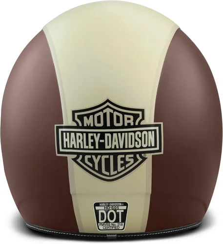 Miniatura 3 de Harley-Davidson Mason's Yard Sun Shield S05 3/4 Casco con visera desplegable - 98177-18VX