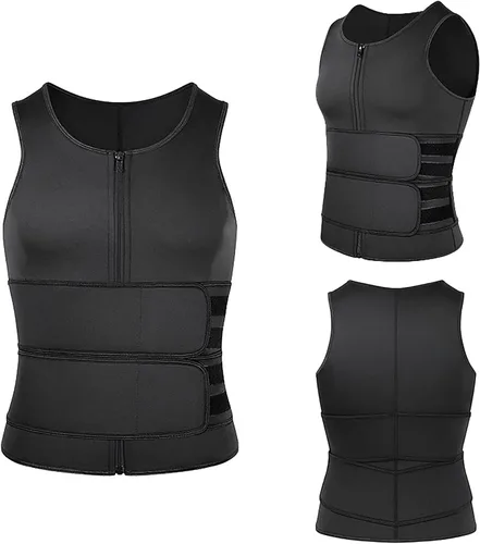 Miniatura 5 de Chaleco de sauna adelgazante, Camiseta deportiva sin mangas, Fajas Reductoras Sportswear