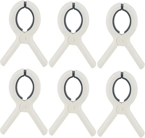 Miniatura 11 de Pinzas de plástico resistentes para ropa, pinzas resistentes al viento, pinzas para ropa, diseño sin rastro para ropa, 3 colores, 12