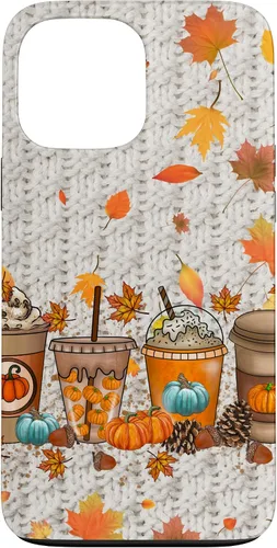 Miniatura 23 de iPhone 16 Acción de Gracias Otoño Hojas Otoño Calabaza Especias Funda