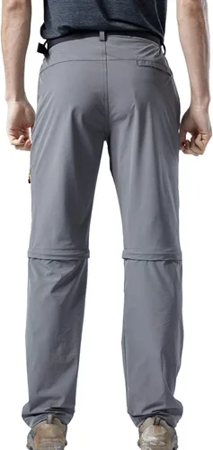 Miniatura 5 de Mr.Stream Men's Walking Windproof Breathable Camping Quick Drying Outdoor Convertible Hiking Pants