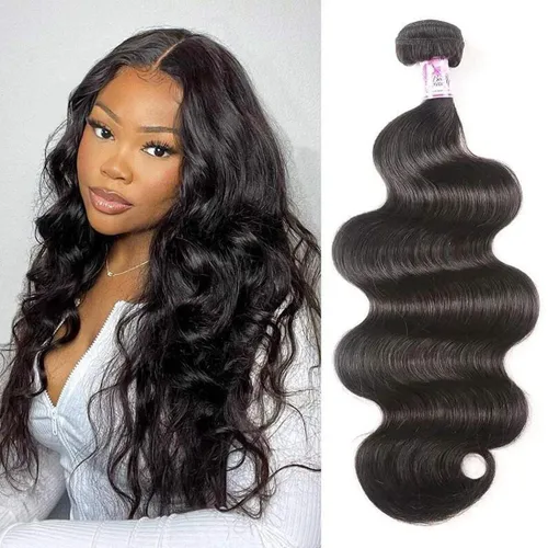 Miniatura 40 de Beauty Forever #33B Cabello humano brasileño ondulado marrón rojizo 1 paquete de 8 pulgadas, cabello humano Remy castaño cobrizo rojo cobrizo