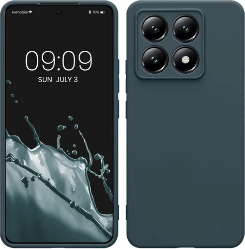 Miniatura 30 de kwmobile Funda compatible con Xiaomi Redmi Note 11 / Note 11S - Funda protectora de silicona TPU suave y delgada - Azul Báltico