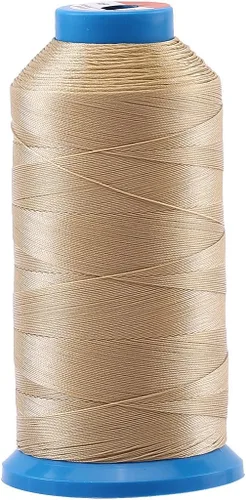 Miniatura 42 de Selric [1500 yardas/recubierto/sin desenredo/22 colores disponibles] Hilos de nailon prensado resistentes #69 T70 tamaño 210D/3 para tapicería