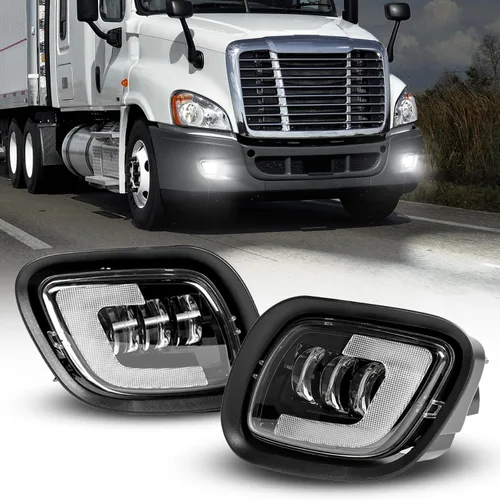 Miniatura 8 de Nueva versión de luces antiniebla LED ensambladas Compatibles con modelos GMC Sierra 1500/2500/3500 2003-2006 y 2007 Sierra Classic; lámparas