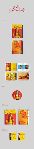 F(X) LUNA - [FREE SOMEBODY] 1st Mini Album CD+48p Photo Book+1p Photo Card K-POP Sealed