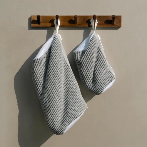Miniatura 7 de Cabbrix zapato era bolsa, Gris, M, Bolsa de lavandería