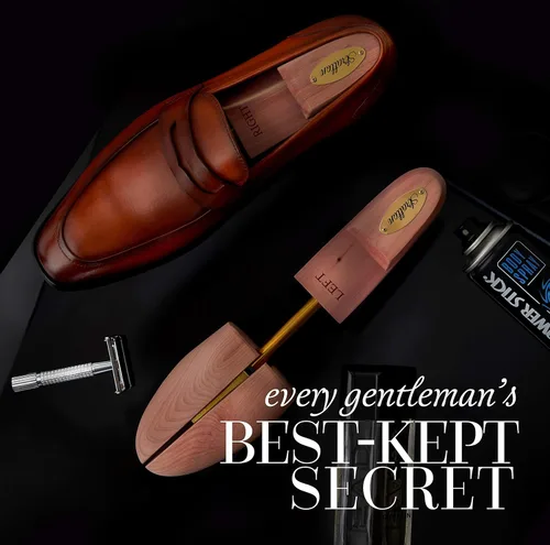 Miniatura 4 de STRATTON Árbol de zapatos de pie ajustable para hombre, cultivado en Estados Unidos, gran regalo para hombres