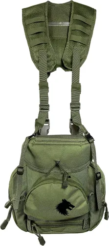 Miniatura 11 de Estuche de arnés binocular para cámaras Binos Óptica Telémetro Gear, Camouflaje, Talla única, Paquete de pecho