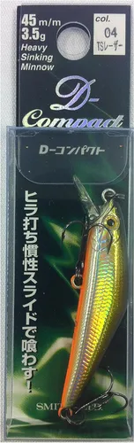 Miniatura 8 de Smith LTD Minnow D-Contact 85, 3.3 pulgadas (3.346 in), 0.5 oz (14.5 g), Lime Chart Yamame #42 Señuelo Gráfico de lima Yamame #42