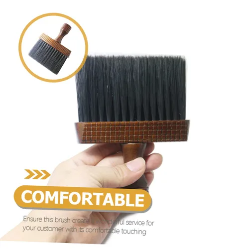 Miniatura 6 de FOMIYES Cepillo limpiador facial Cepillo limpiador de pelo para hombres Peine de pelo para burlas Peine de peluquería Peluquería Plumero Peluquería