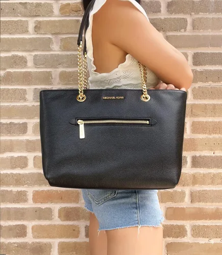 Miniatura 4 de Michael Kors Jet Set Medium Front Pocket Chain Top Zip Tote
