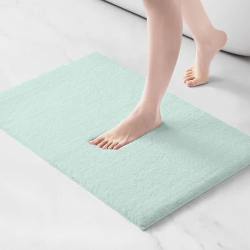 Miniatura 27 de Madison Park Marshmallow - Alfombra de baño antideslizante, de felpa lujosa, absorbente, de secado rápido, diseño de spa, decoración de baño, 20 x