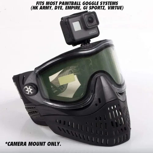 Miniatura 5 de HK Army Soporte para cámara para máscara de gafas de paintball Negro