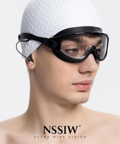 Miniatura 2 de NSSIW Swim Goggles,Anti-Fog UV 180°Clear View Swimming Goggles,3 Pack Goggles Swimming Adult Men Women Youth