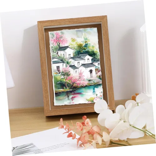 Miniatura 7 de ARTIBETTER 25sheets Cold Press Watercolor Paper Deckle Edges Blank Artist Paper for Painting Sketching and Card Making Versatile Use for All Skill
