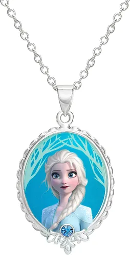 Miniatura 4 de Disney Frozen 2 Sisters Elsa and Anna Fashion - Juego de pulseras y collares con colgante