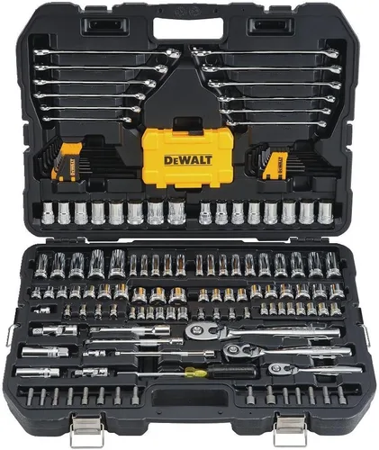 Miniatura 2 de DEWALT Kit de herramientas mecánicas (DWMT73803) y juego de destornilladores y brocas (DWA2FTS100)
