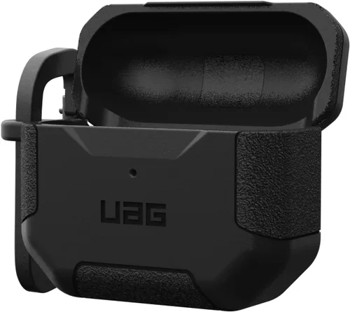 Miniatura 8 de UAG - Funda para AirPods (3ª generación 2021) Scout de alta calidad, carcasa rígida y protectora completa con llavero desmontable mosquetón por