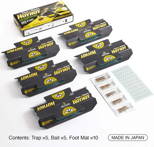 Miniatura 2 de HOY HOY Trampa para Cucarachas - Trampas de Pegamento con Cebo, Excelente para el Hogar con Niños y Mascotas en Interiores, Trampa Adhesiva