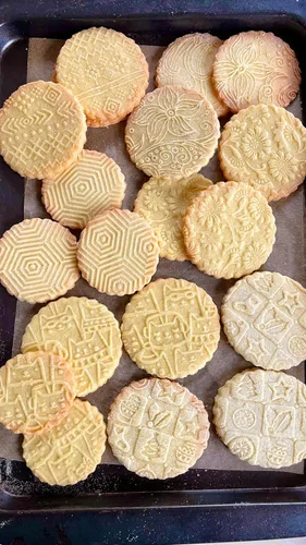 Miniatura 3 de Rodillo AZTEC en relieve – Rodillo de masa y arcilla para galletas en relieve y cerámica, galletas y sello de cerámica, regalos para hornear