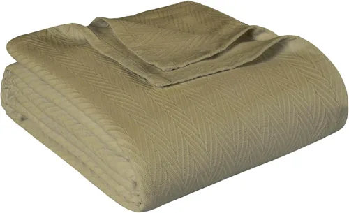 Miniatura 21 de Superior Metro - Manta de algodón para todas las estaciones, manta tejida para sofá, cama, ropa de cama, casa de campo, artículos esenciales