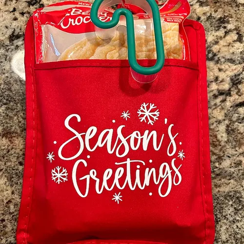 Miniatura 2 de JAJADO 2 plantillas de pantalla de seda navideñas, gnomo de Papá Noel, pasta de tiza de acebo, plantillas adhesivas reutilizables para manualidades