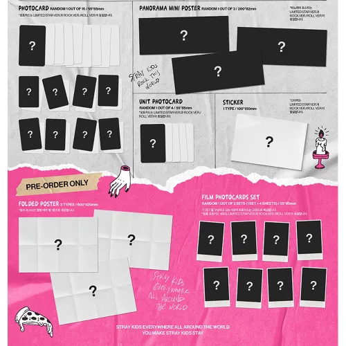 Miniatura 3 de Stray Kids- Star [Standard ver.] Álbum+Beneficio de preventa (Rock ver.)