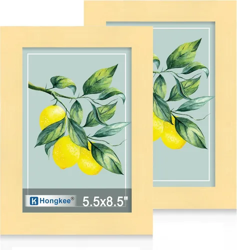 Miniatura 164 de Hongkee - Juego de 2 marcos de fotos, HK042515-MD5.5X8.5-BK(2PK)