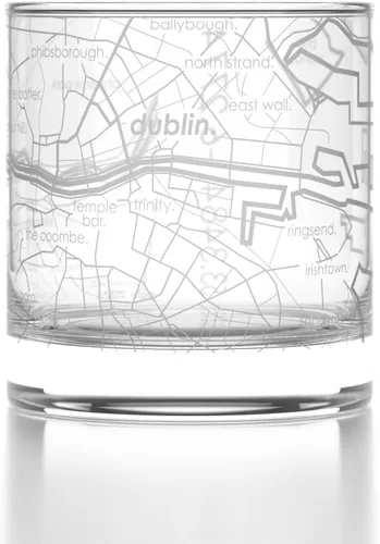 Miniatura 7 de Well Told Vaso de whisky grabado de la ciudad de Brasil de Río de Janeiro - Grabado con mapa de la ciudad de Río de Janeiro - Regalo para los Rio