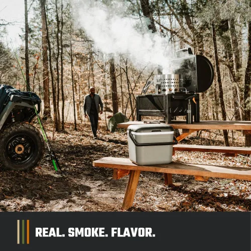 Miniatura 8 de Oklahoma Joe's Rambler - Parrilla de carbón portátil con área de cocción de 218 pulgadas cuadradas en color negro