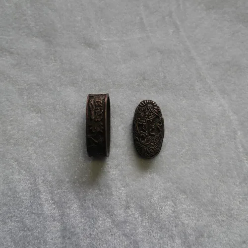 Miniatura 7 de Espada samurái japonesa KOSHIRAE – Aleación de Fuchi Kashira 01-44