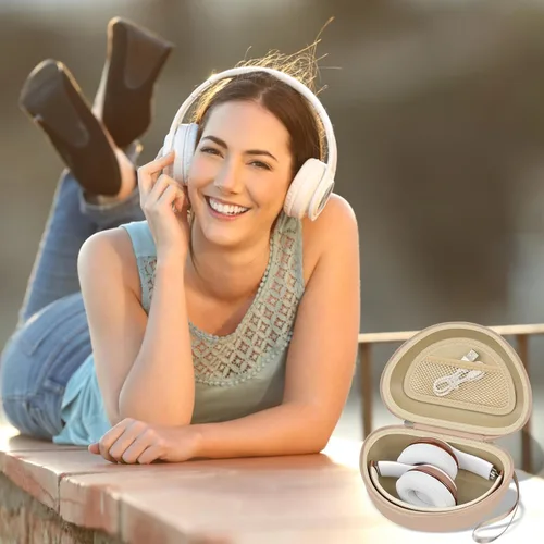 Miniatura 6 de Estuche para auriculares compatible con Beats Solo 4/ Studio Pro x Kim Kardashian/ Solo3/ Studio3/ Solo2/ Solo Pro Bluetooth para auriculares