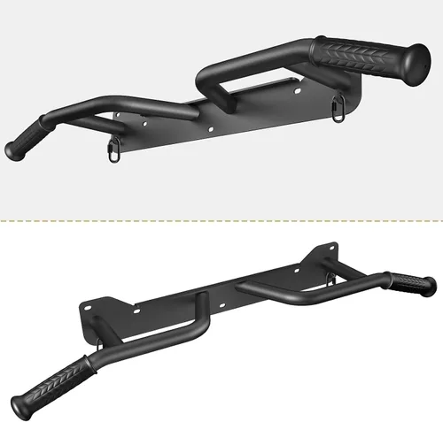 Miniatura 9 de Kipika - Barra de dominadas de gran resistencia para montar en la puerta, barra multifuncional para flexiones, barra de fitness portátil