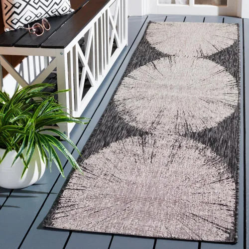 Miniatura 34 de Safavieh Courtyard Collection CY8893 - Alfombra decorativa para interiores y exteriores, no desprende pelusa, fácil de limpiar, 2 x 3 pies 7 beige