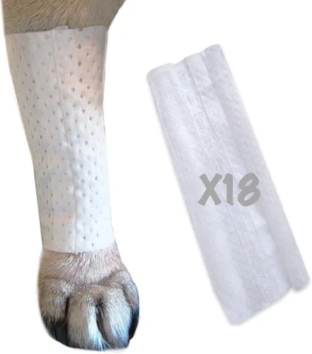 Miniatura 10 de PawFlex Funda protectora tubular – Vendajes – para perros, gatos y otras mascotas, primeros auxilios para el cuidado de heridas, cómoda,