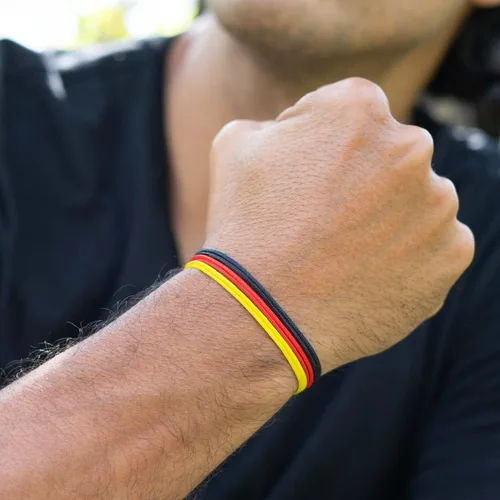 Miniatura 34 de World Cup Countries Soccer Flag Cord Bracelet for Men or Women - Country flag Pulsera bandera Pais Copa Mundial Futbol Hombre Mujer - Sports String