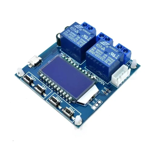 Miniatura 4 de SHT20 Humidity Temperature Controller DC 12V 0-100% RH -20-60 Celsius Digital Display 2-Channel Relay Module