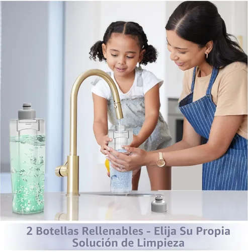 Miniatura 5 de Trapeadores en aerosol para limpieza de suelos de madera dura: mopas húmedas MEXERRIS con 4 almohadillas reutilizables para mopa Swiffer Powermop