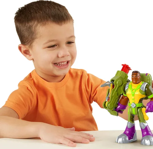 Miniatura 2 de Fisher-Price Rescue Heroes Rocky Canyon, figura de 6 pulgadas con accesorios