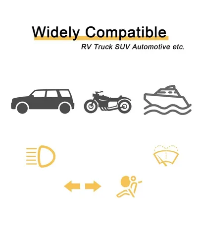 Miniatura 6 de Riseuvo 50 piezas Fusibles Estándar de Automóvil de 20A - Fusibles Automotrices de 20 AMP (ATO/APR/ATS), Fusible de Cuchilla de 32V (12/24V)