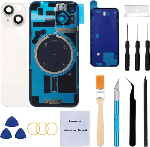 Miniatura 33 de Reemplazo de cristal trasero OEM para iPhone Xs de 5.8 pulgadas con kit de herramientas de reparación y adhesivo preinstalado (Oro)