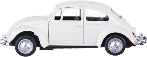 Miniatura 7 de Berry President 1967 Clásico Beetle Bug Vintage 1/32 Escala Diecast Metal Tire de Coche de Juguete Modelo para Regalo/Niños (Beige)