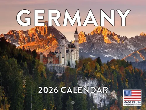 Miniatura 61 de Calendario Argentina 2026 Calendario mensual de pared de 12 meses Fabricado en Estados Unidos