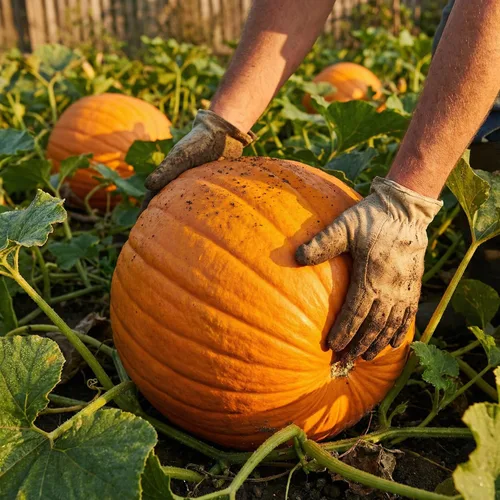 Miniatura 6 de 20 semillas de calabaza para plantar, Big Max, reliquia, sin OMG, cultivadas en EE. UU., Cultivadas en EE. UU., Cultivadas para calabazas grandes