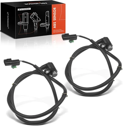 A-Premium Juego de 2 sensores de velocidad de rueda ABS compatibles con modelos Mitsubishi, Montero Sport 2000 2001 2002 2003 2004, Sport Utility -