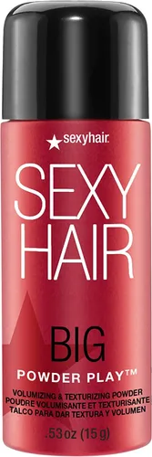 SexyHair Big Powder Play Polvo Voluminizador y Texturizante, 0.53 oz | Incoloro en el Cabello | Sin Fragancia | Eleva Instantáneamente